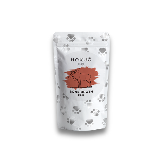 Hokuō™ - Bone broth - Smak av elg - 100ml | LF Distribusjon