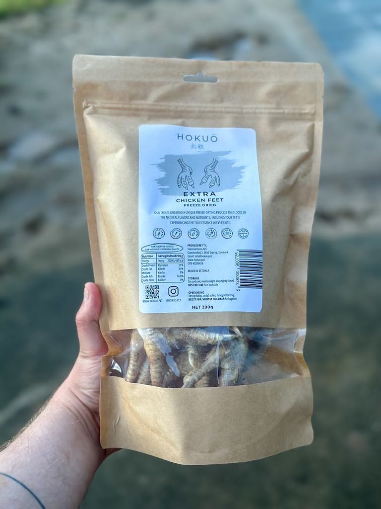 Hokuō® - Chews - Extra Frysetørkete kylling føtter - 200g
