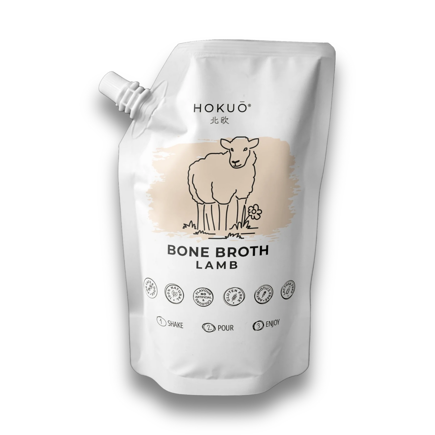 Hokuō® - Beinkraft - 400 ml - Elg, storfe og lam.