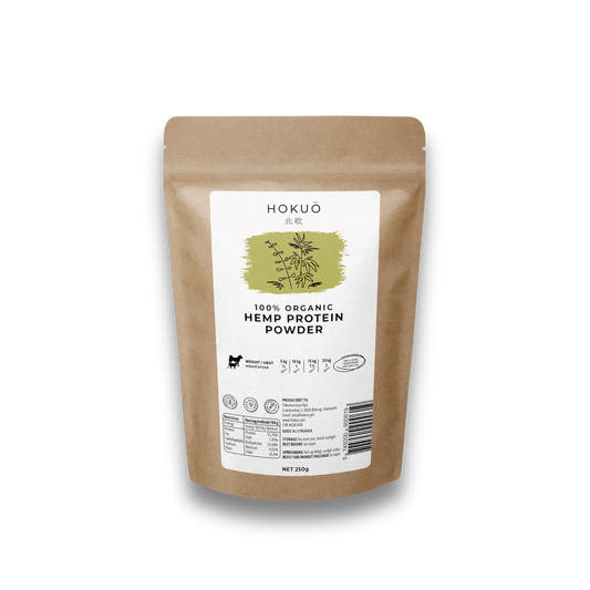 Hokuō® - Supplement - Organisk Hemp protein pulver - 250g